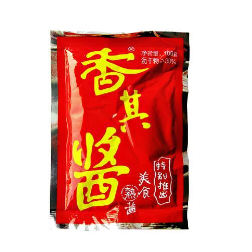 食品香其酱美食熟酱100g袋