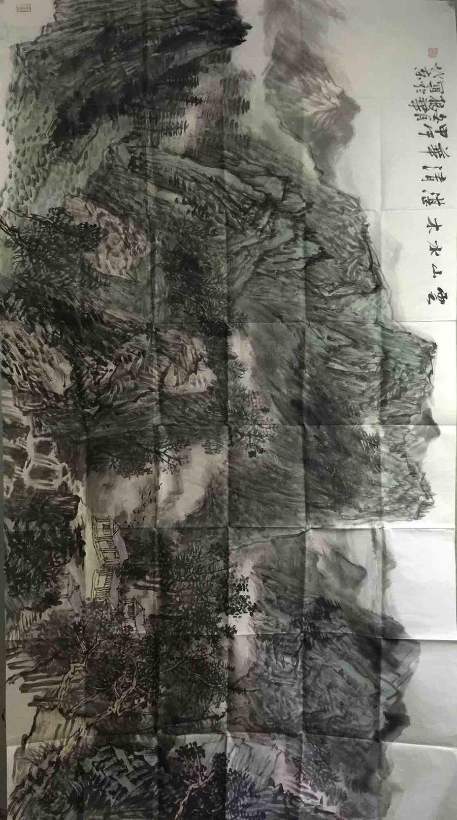 高振华山水画