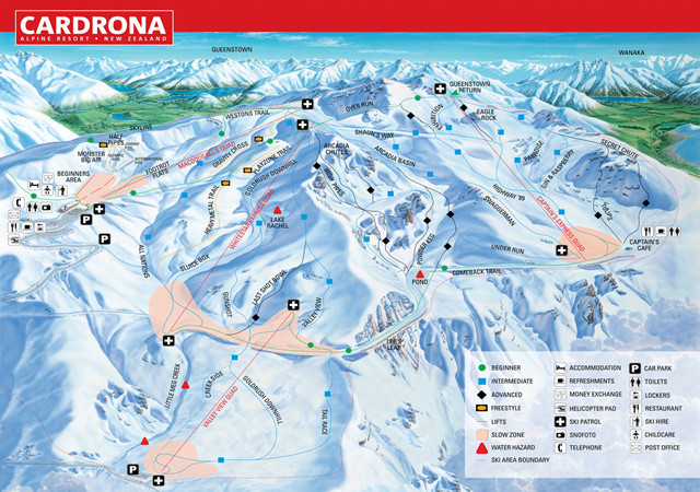 卡德罗纳滑雪场(cardrona)