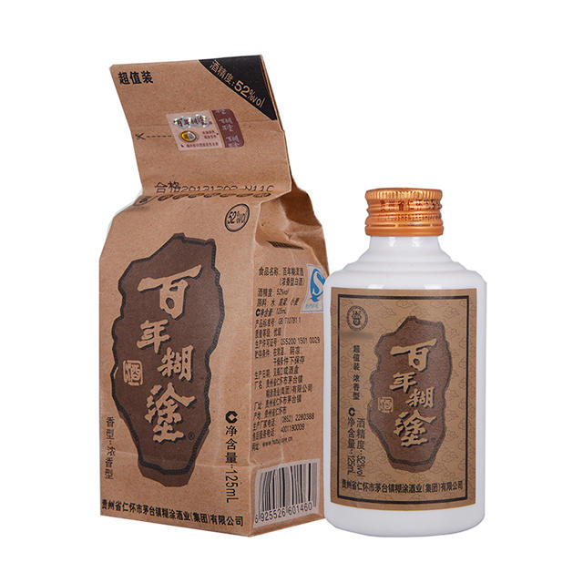 小百年糊涂 52度125ml