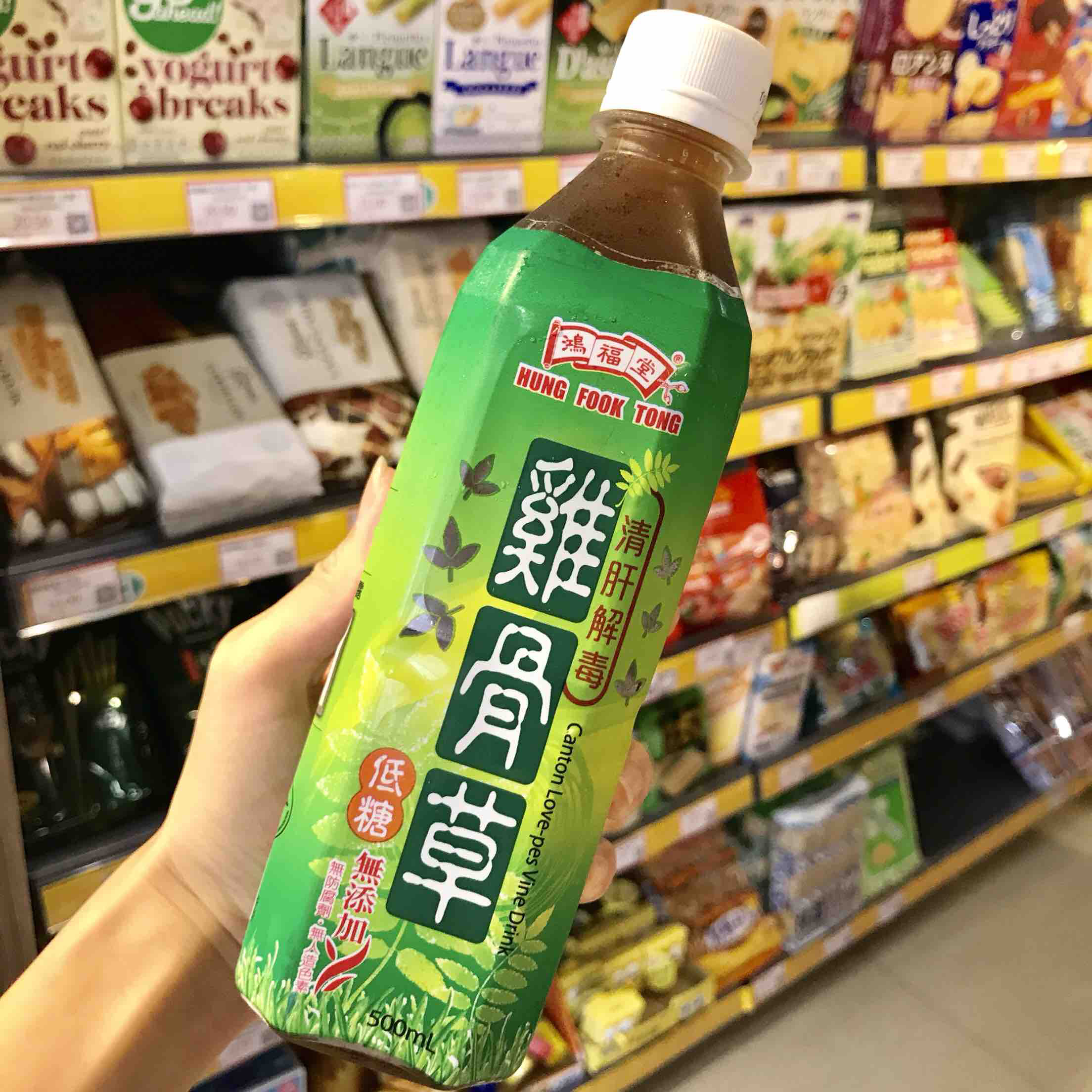 鸿福堂清热解毒鸡骨草茶低糖无添加500ml