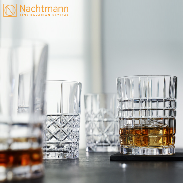 德国nachtmann 威士忌杯水杯酒杯 4只装 原装进口