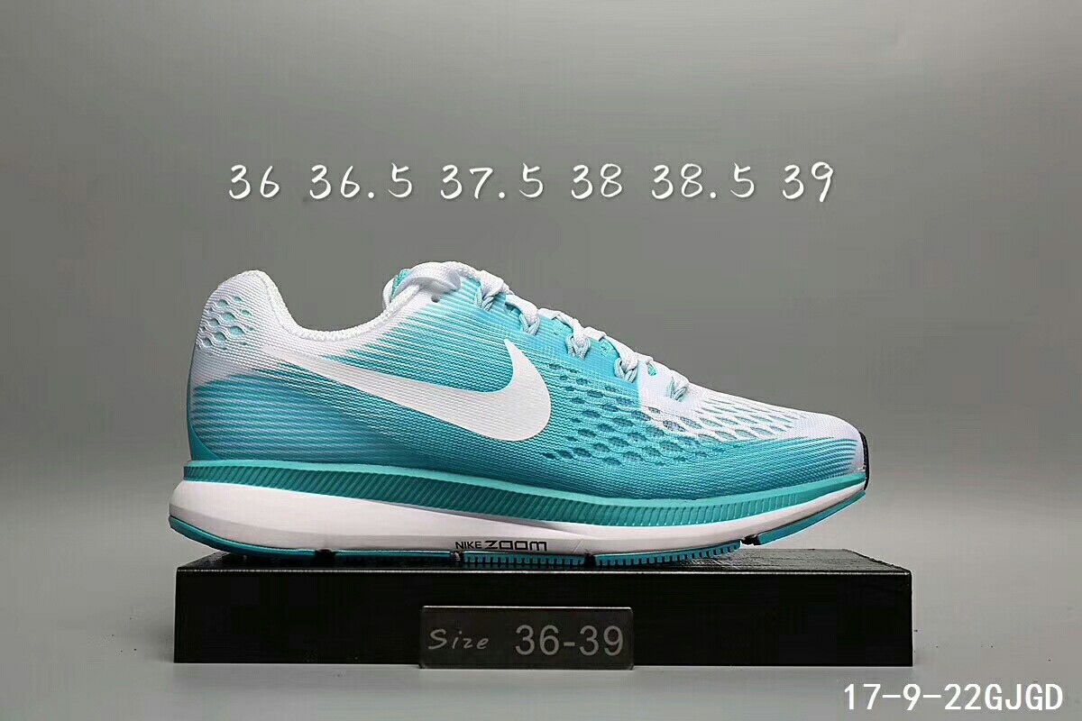 耐克登月34代 nike air zoom pegasus 34 前后内置气垫