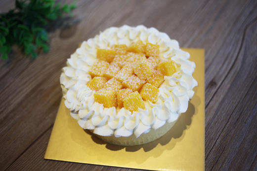 慕斯蛋糕系列芒果慕斯如图款式新鲜水果动物性淡奶油