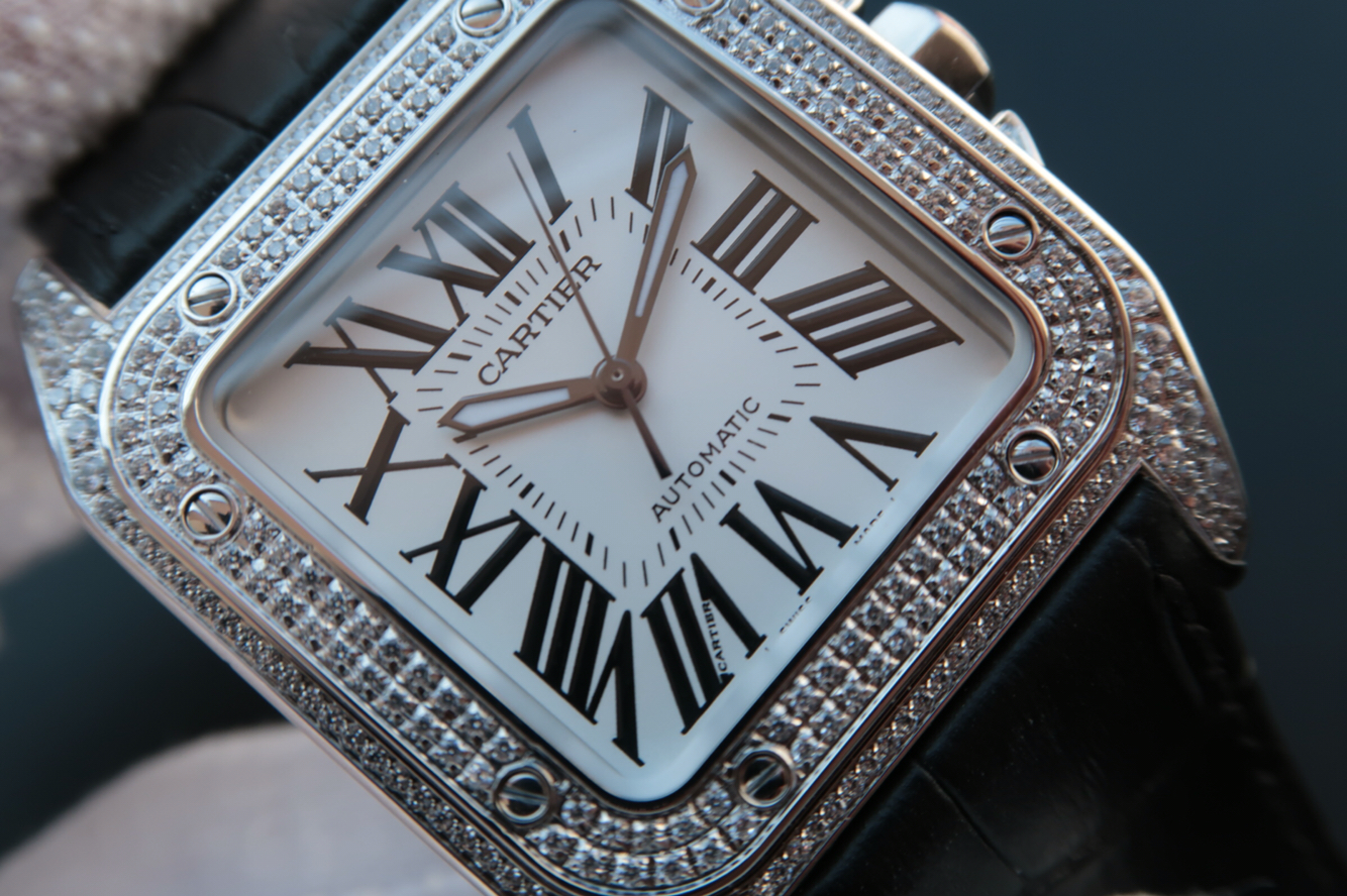 顶级复刻卡地亚山度士手表的价格,这款卡地亚手表大概多少钱