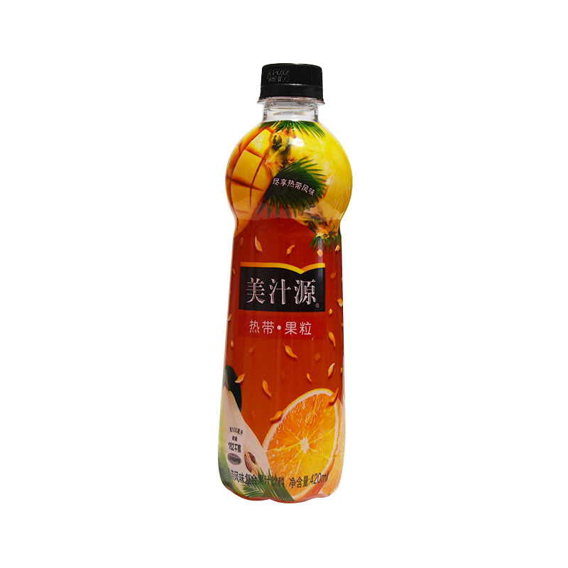 可口可乐美汁源热带风味复合果汁饮料420ml