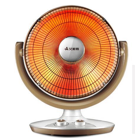 艾美特台式取暖器小太阳摇头定时倾倒断电节能省电烤火炉hf10078t