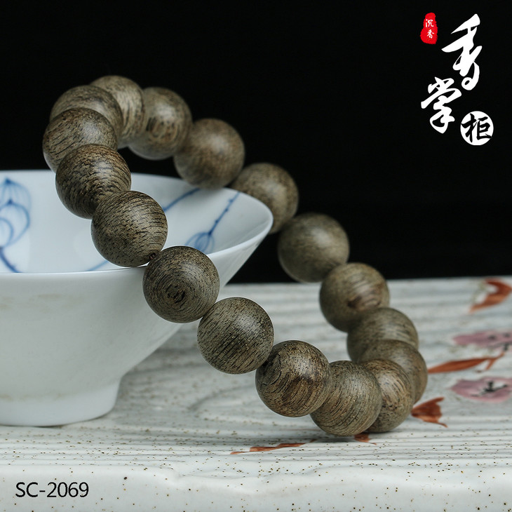 sc2069文莱软丝手串12mm17颗11g