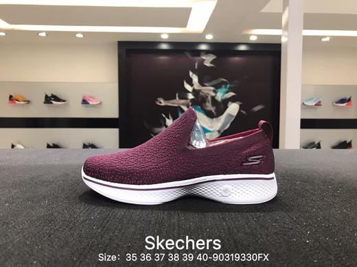 斯凯奇女款skechersgowalk414918bkw轻质一脚蹬跑步鞋运动鞋休闲鞋