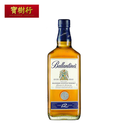 【残次低价】ballantine's 百龄坛12年700ml 苏格兰调配型威士忌原装