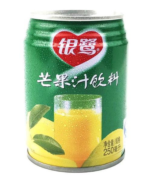 银鹭芒果汁250ml*24罐整箱