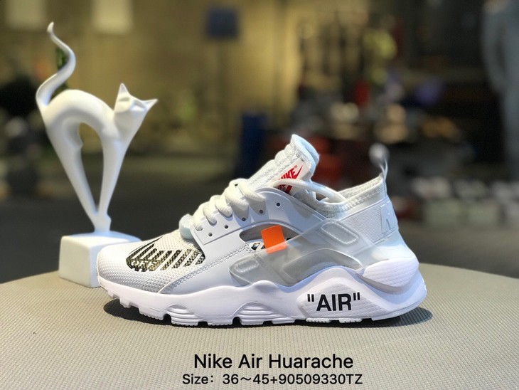 男女款耐克华莱士联名 nike air huarache 华莱士4代耐克华莱士四代真