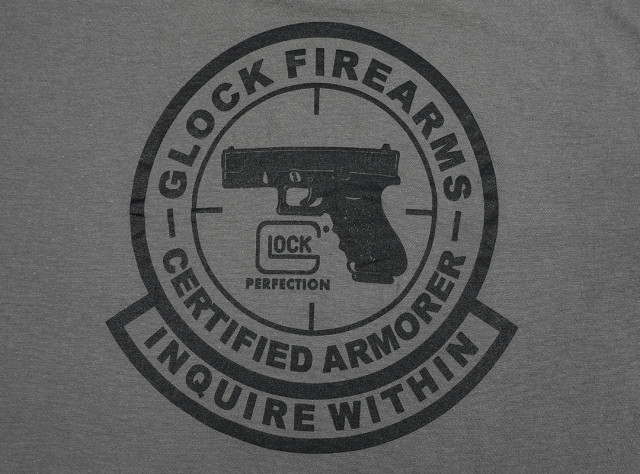 【舒适透气】glock格洛克手枪印象短袖t恤