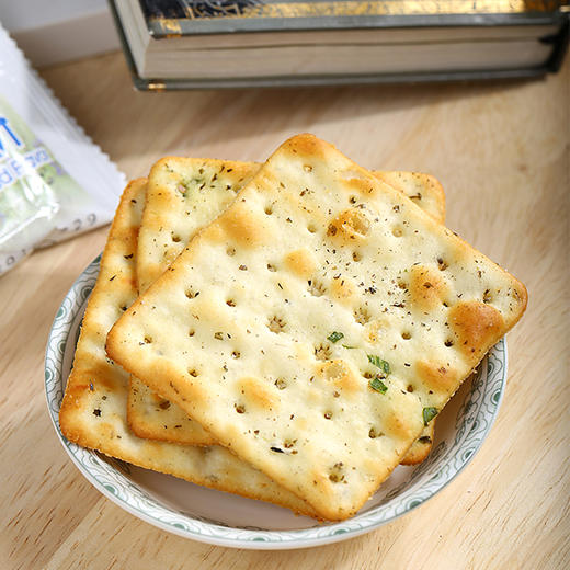 奇亚籽苏打饼菜菜办公室常备好吃不胖香酥脆