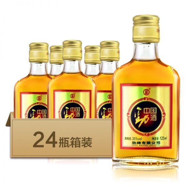 35度中国劲酒125ml*24(无糖)