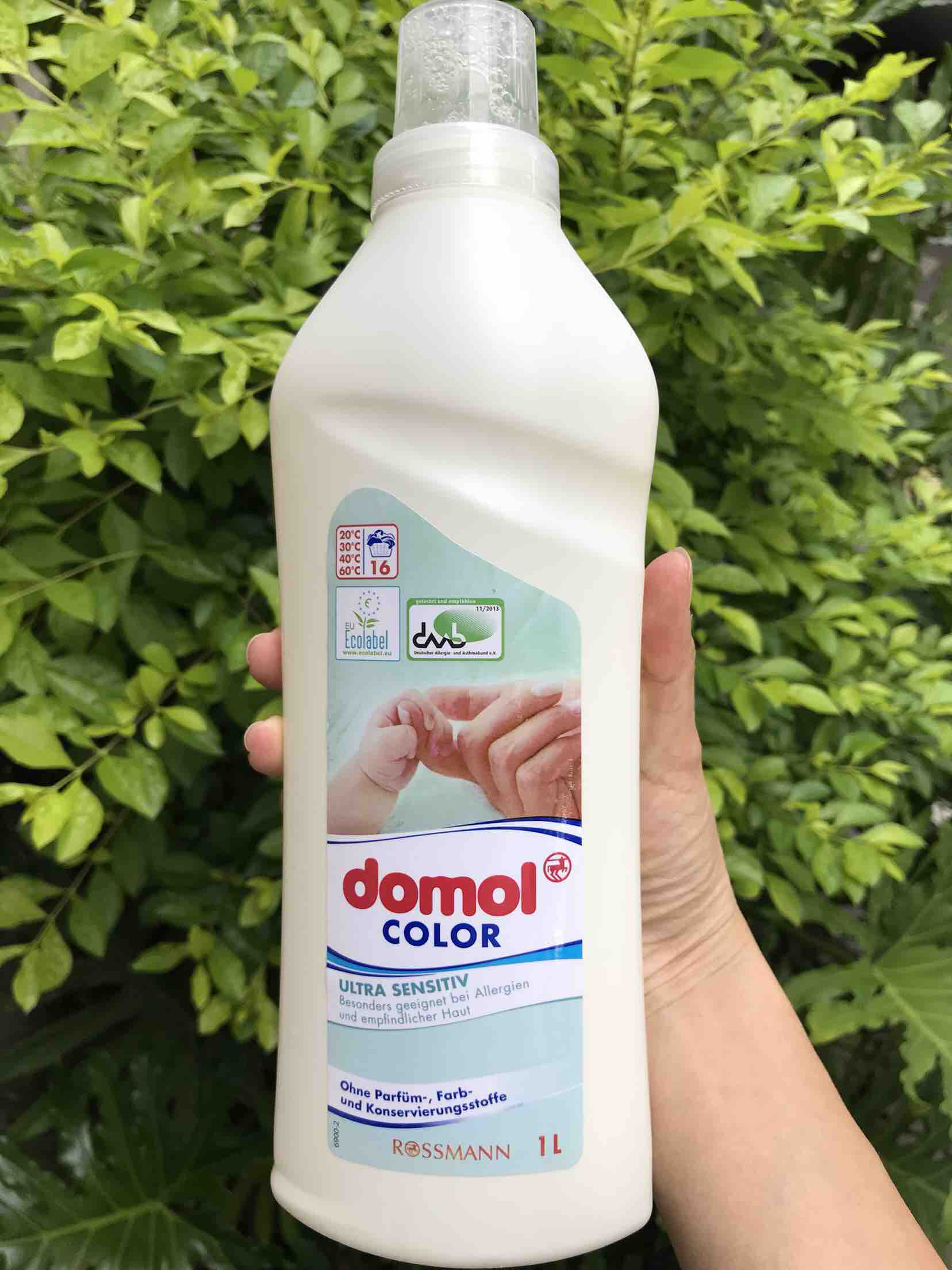 domol抗过敏杀菌洗衣液1l孕妇宝宝适用