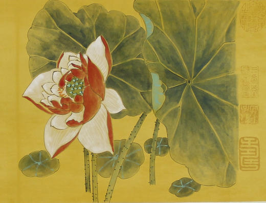 宋旭老师作品42117无处不春风138x35cm约44平尺未托作品编号sx873一口