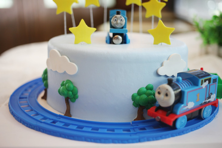场景主题蛋糕系列|托马斯小火车,如图款式,新鲜水果,动物性淡奶油