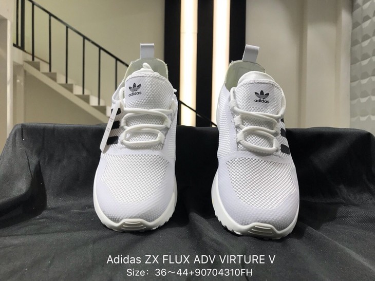 阿迪达斯三叶草 adidas zx flux adv virture v 探月者透气网面软底