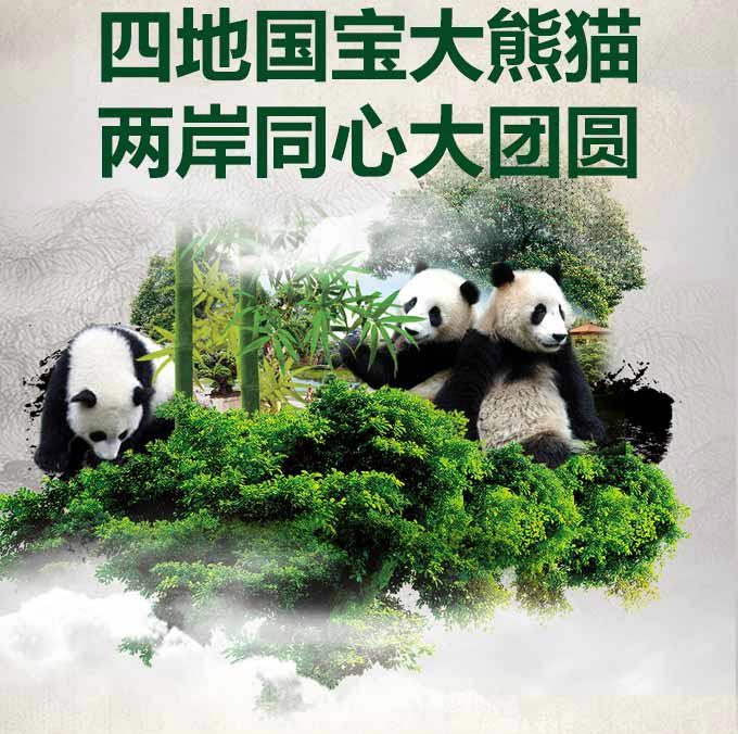 中华大团圆熊猫纯银章币套装