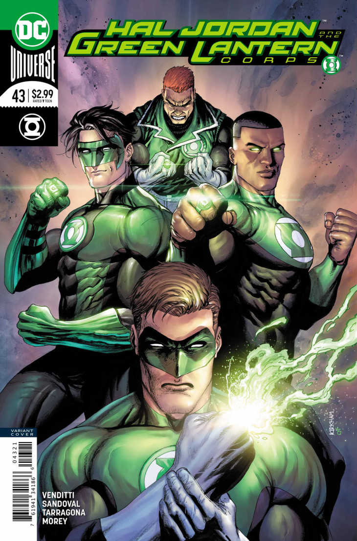 变体 绿灯侠 hal jordan and the green lantern corps