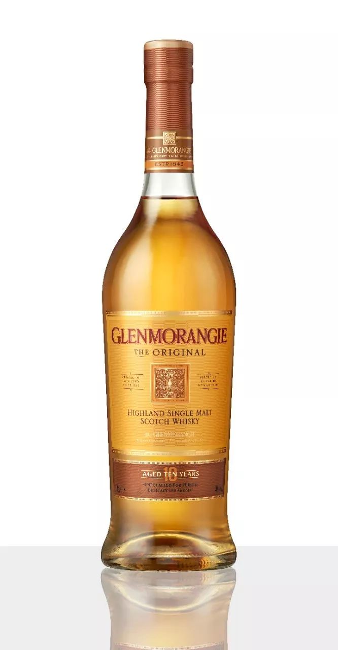 4.格兰杰经典高地单一麦芽威士忌 glenmorangie original