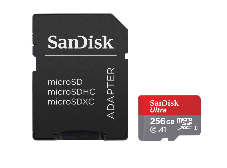 闪迪内存卡256g高速存储卡microsd卡tf卡手机内存卡256g储存卡