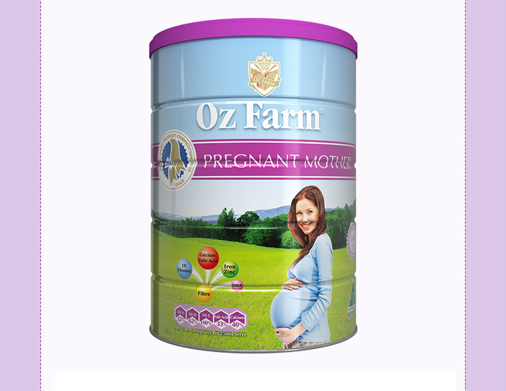 【澳洲直邮】澳美滋(ozfarm)孕哺期孕妇奶粉900g 6罐包邮 - 喜乐杂物