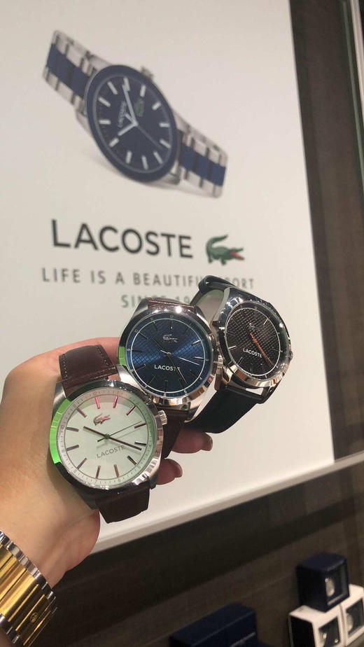 lacoste 鳄鱼男士手表