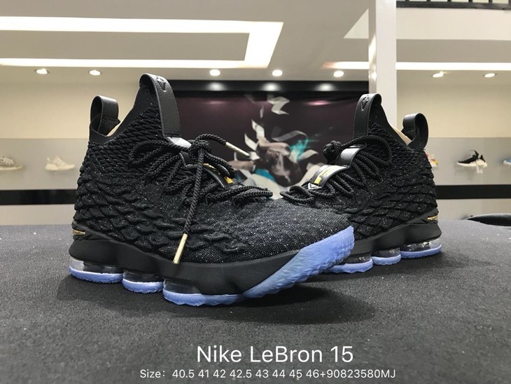 耐克nikelebron15詹姆斯15代龙鳞战靴高帮实战篮球鞋ao1754400