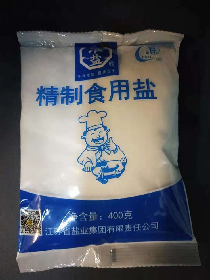 400g淮盐牌精制食用盐*50包一箱