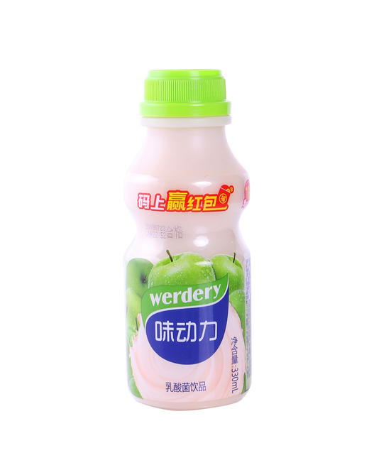 味动力双发酵乳酸菌饮品(青苹果味) 330ml/瓶