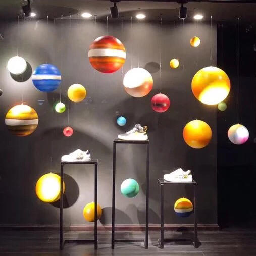 泡沫星空球