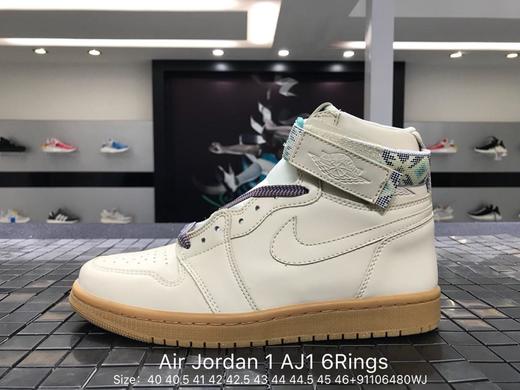 耐克乔丹airjordan1aj16rings复古高帮休闲运动板鞋ar4410207