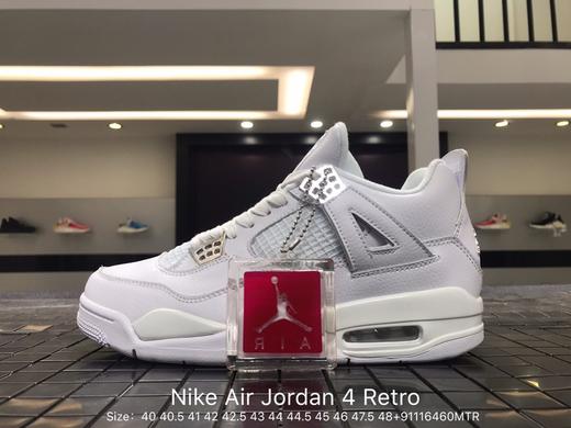 男款鞋nikeairjordan4retro3othggaj4乔4乔丹4代篮球鞋