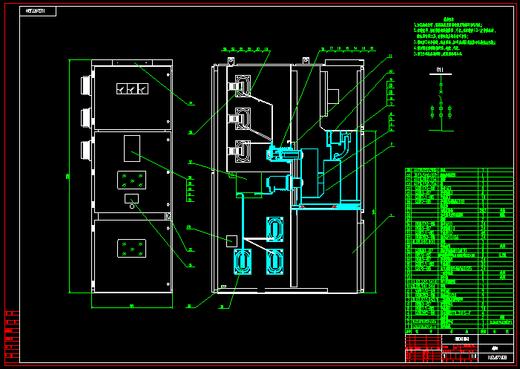 kyn28高压开关柜全套图纸