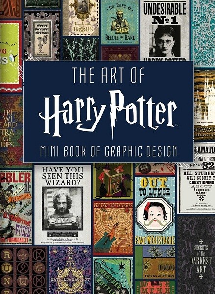 平面艺术设计迷你书 英文原版 art of harry potter: mini book of