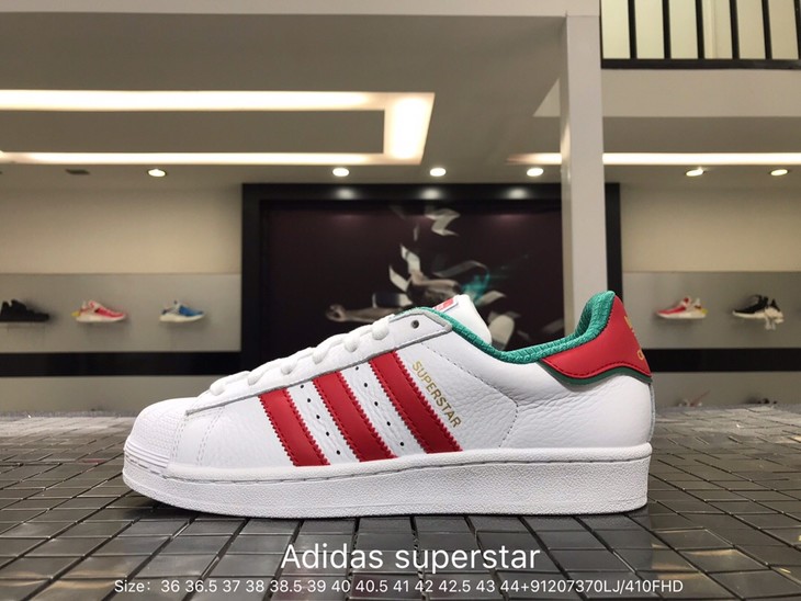 男女均有阿迪达斯三叶草adidassuperstar贝壳头系列圣诞节限定贝壳头