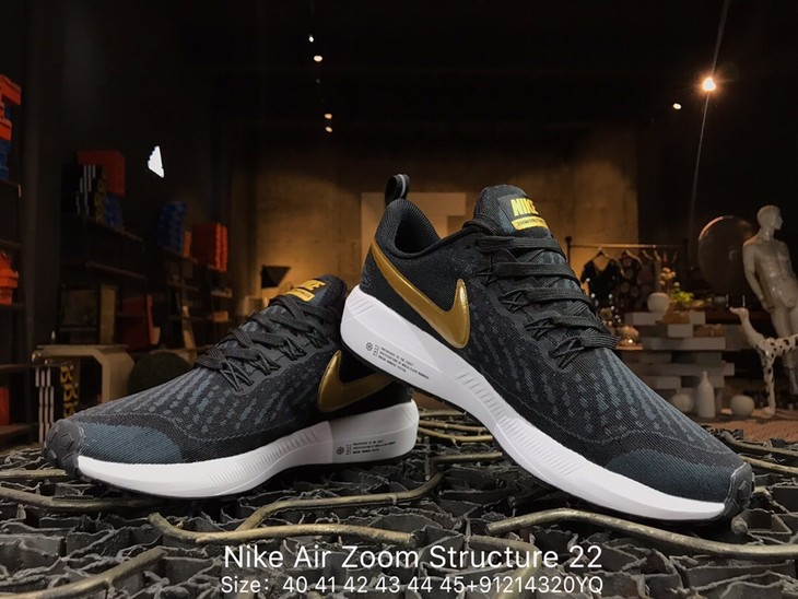 男鞋耐克nikeairzoomstructure22登月22代网面透气轻运动跑步鞋