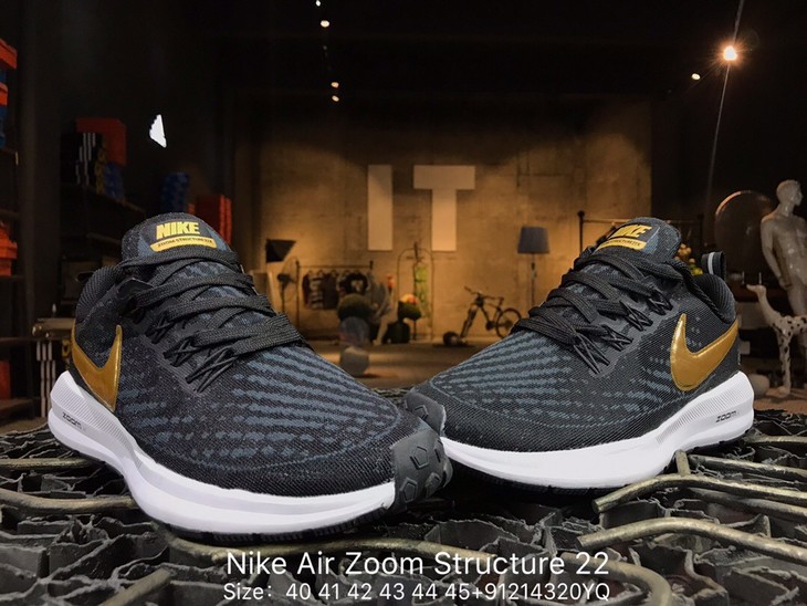 男鞋耐克nikeairzoomstructure22登月22代网面透气轻运动跑步鞋