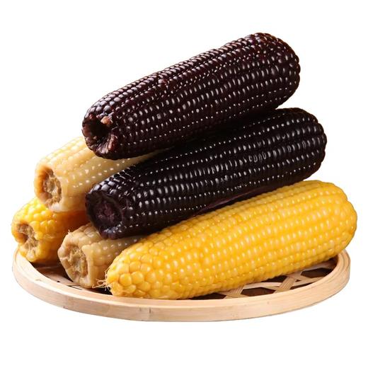 黄4白4黑4组合三色玉米新鲜糯米黏嫩早餐玉米12支220g