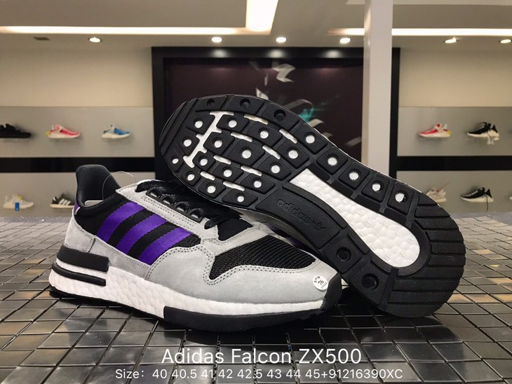 男女均有阿迪达斯三叶草adidasfalconzx500rmboostogzx500爆米花百搭