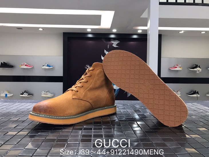 男鞋gucci马丁靴古驰gucci马丁靴男款休闲短靴