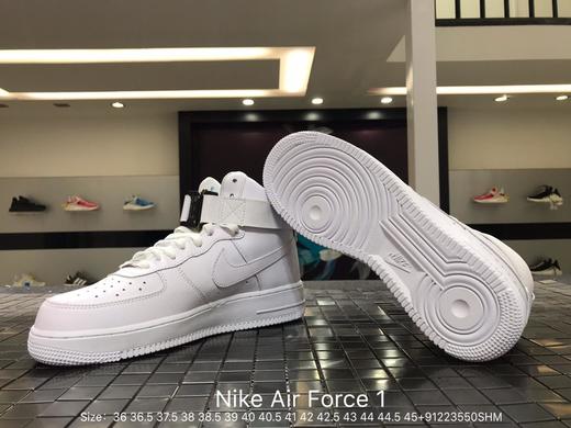 耐克nikeairforce1纯白空军一号中帮休闲运动板鞋315123111