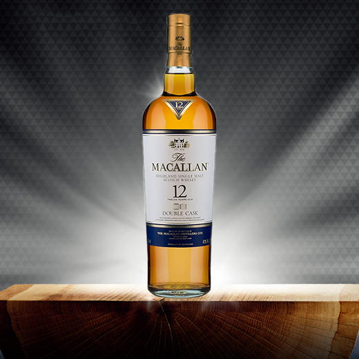 麦卡伦macallan进口洋酒12年蓝钻单一麦芽苏格兰威士忌700ml