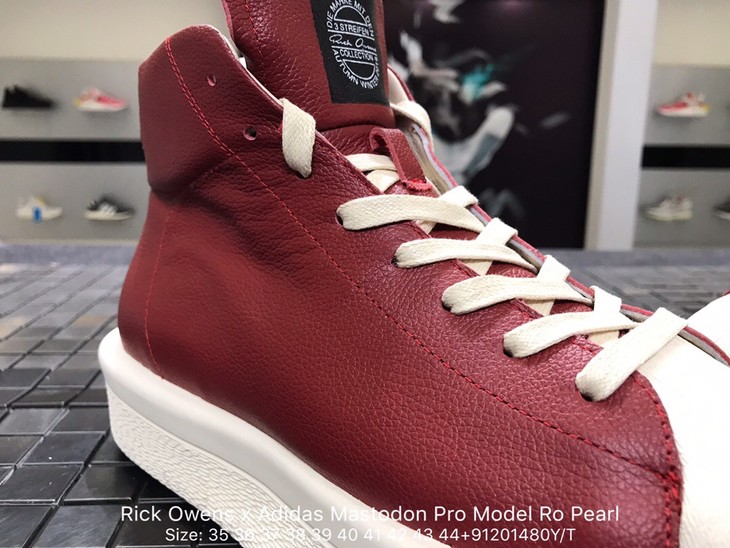 男女均有 瑞克·欧文斯rick owens x adidas mastodon pro model ro