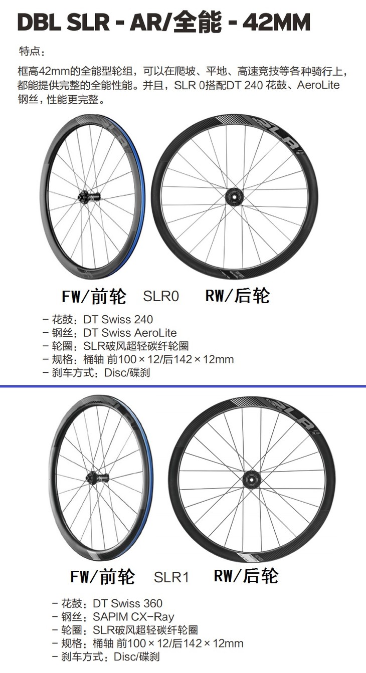 捷安特/giant dbl slr - ar/全能 - 42mm 轮组 - 捷安特河北旗舰店