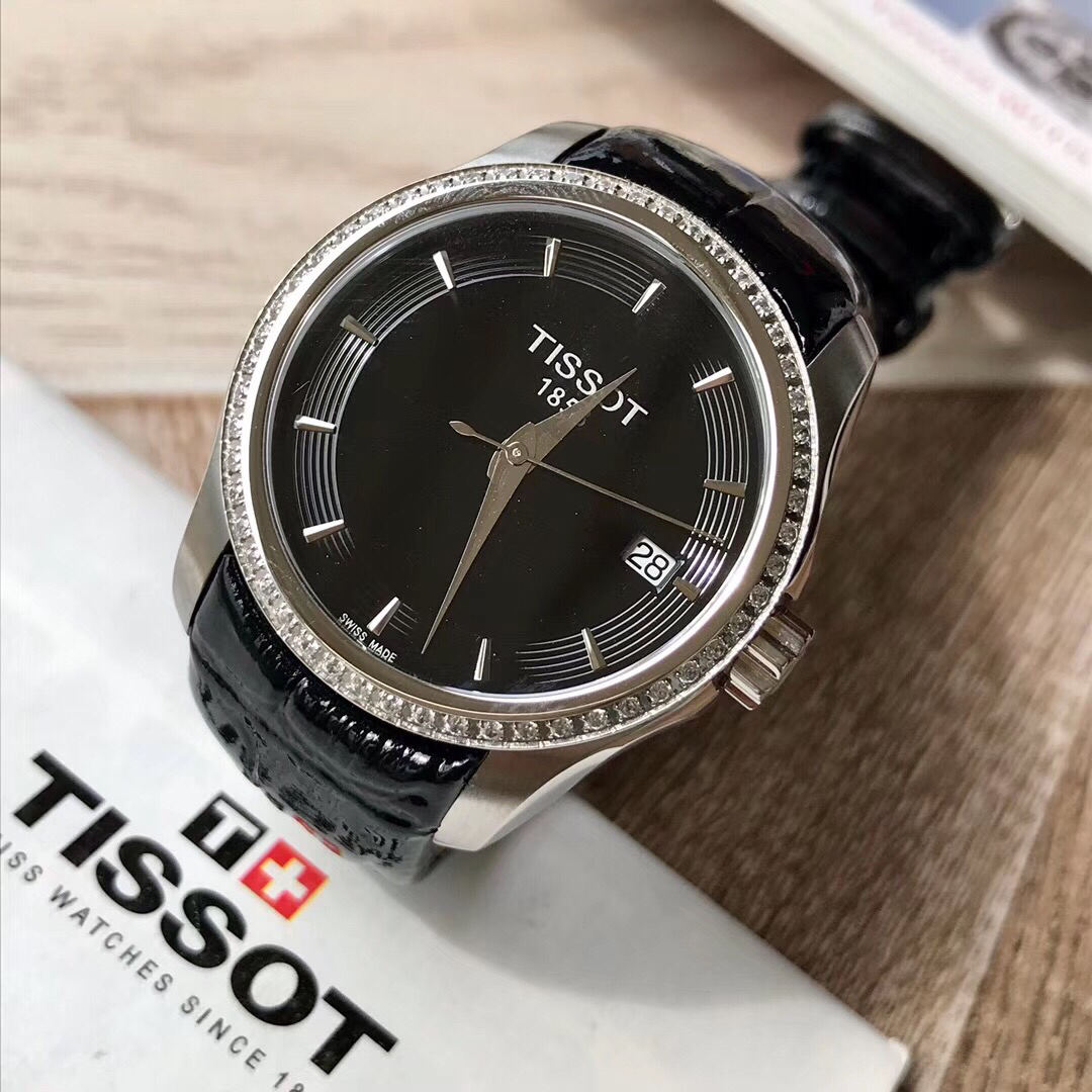 原单品质tissot天梭t035库图系列女表原装瑞士eta石英机芯全部原装