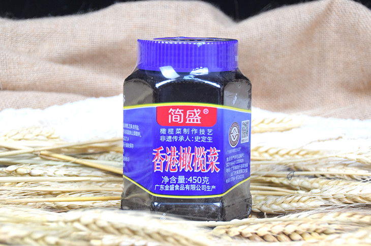 简盛橄榄菜450g瓶