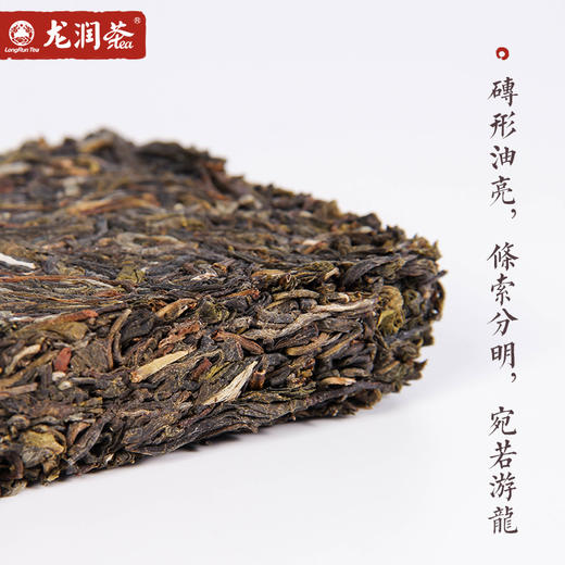 新品上市龙润茶普洱生茶砖茶2019春茶云南巴达山古树茶250g漫香之春